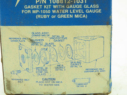 Diamond Power 108812-1031 Gauge Glass Gasket Kit MP-1050