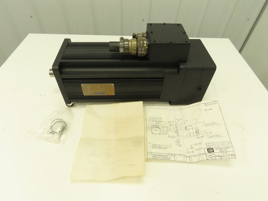 Kollmorgen B-804-AA-91-TE1-008 Goldline Brushless Servo Motor 230V 1500 RPM