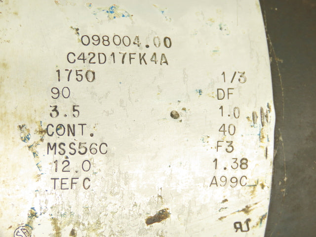 Cyclo Index Series 4010DT Model 300-1/2 180° Rotation Indexer w/Motor w/VFD 115v