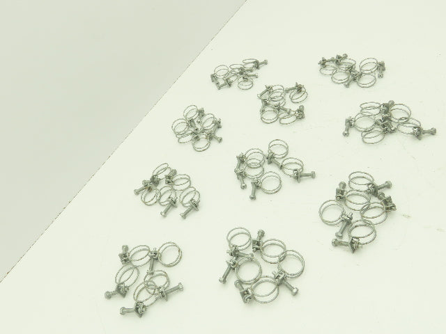 1" Double Wire Steel Hose Tube Clamp  LOT OF 50 Pcs