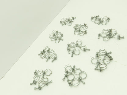 1" Double Wire Steel Hose Tube Clamp  LOT OF 50 Pcs
