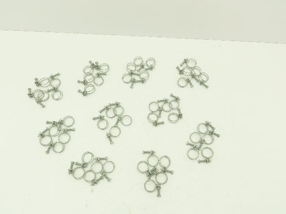 1" Double Wire Steel Hose Tube Clamp  LOT OF 50 Pcs