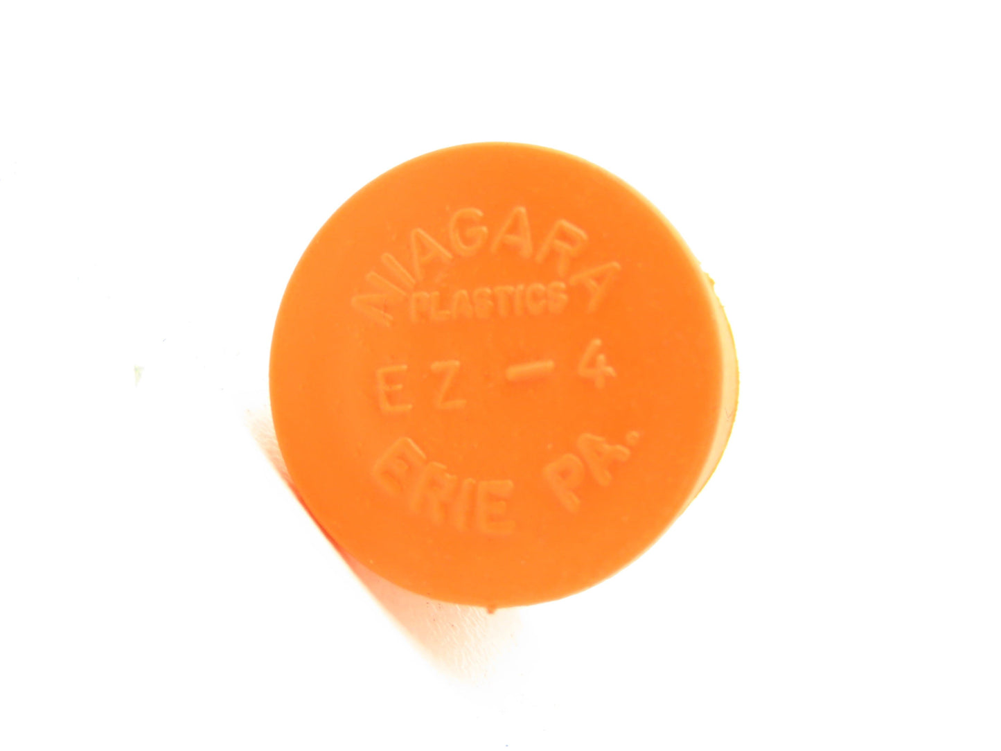 Niagara Plastics EZ-4 Orange Plastic Caplugs Straight Pipe Fitting Caps  225 Pcs