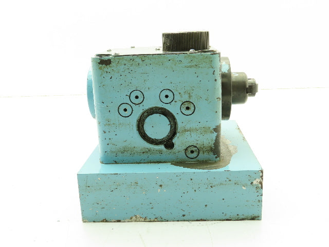 Vickers CPG-06-10A-L-12 Hydraulic Flow Control Panel Valve Single Feed 10 GPM