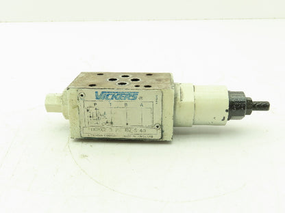 Vickers DGMX2-3-PB-BW-S-40 SystemStak Reversible Hydraulic Reducing Valve