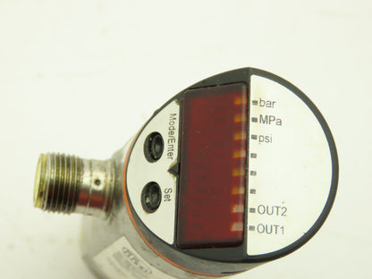 IFM PN7201 Pressure Sensor Digital LED  1/4" NPT