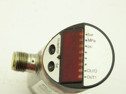 IFM PN7201 Pressure Sensor Digital LED  1/4" NPT