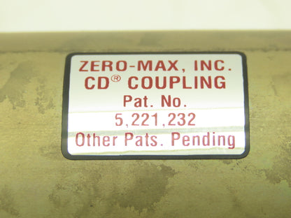 Zero Max 6-37 CD Coupling Floating Shaft 1" Bore 25" Long Flexible