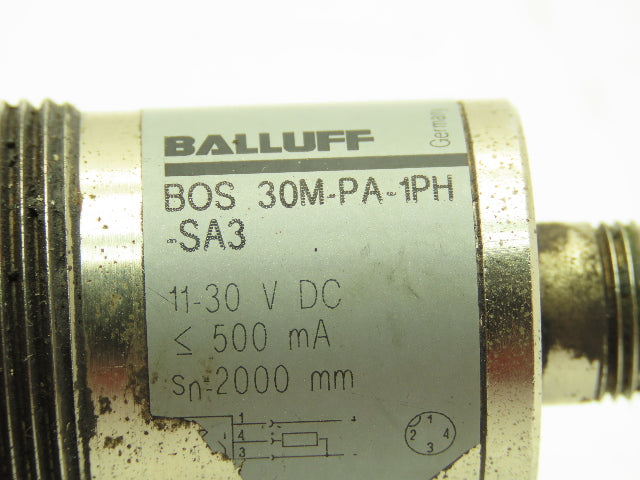 Balluff BOS 30M-PA-1PH-SA3 Photoelectric Diffuse Sensor