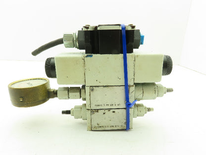 Vickers DG4V-3S-2A-M-FTWL-B5-60 Directional Control Solenoid Valve Stack 120V