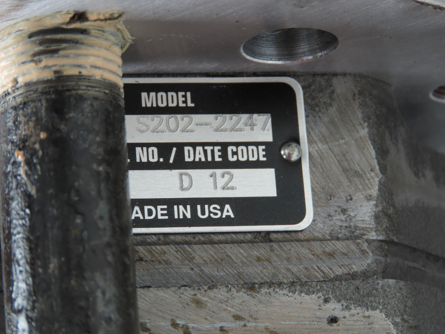 MET  90V DC Hydraulic Pump Motor 2HP 23A 4600 RPM