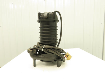 Weil Submersible Waste Water Pump 1-1/2" Flange 1/2HP 1750 RPM 460V 3PH