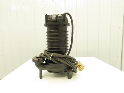 Weil Submersible Waste Water Pump 1-1/2" Flange 1/2HP 1750 RPM 460V 3PH