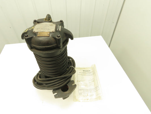 Weil Submersible Waste Water Pump 1-1/2" Flange 1/2HP 1750 RPM 460V 3PH