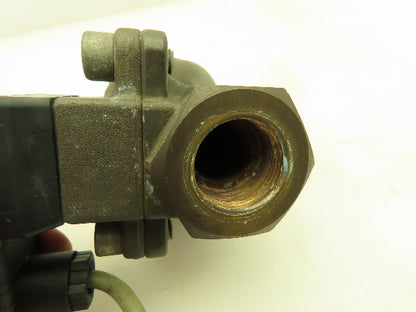 IMI Busch 8212300.8000 Brass Solenoid Valve 24VDC 12W 145 PSI G3/4