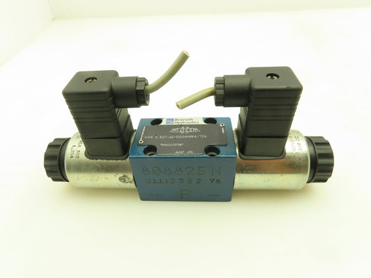 Rexroth 4WE E67-62/EG24N9K4/T06 Hydraulic Directional Solenoid Valve 24VDC D03