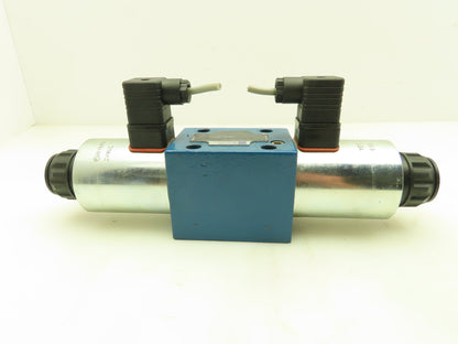 Rexroth 5-4WE 10 E33/CG24N9K4 Hydraulic Directional Solenoid Spool Valve 24VDC