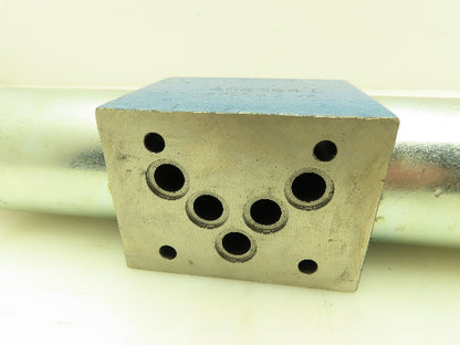 Rexroth 5-4WE 10 E33/CG24N9K4 Hydraulic Directional Solenoid Spool Valve 24VDC