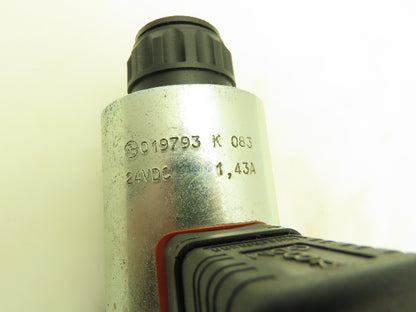 Rexroth 5-4WE 10 E33/CG24N9K4 Hydraulic Directional Solenoid Spool Valve 24VDC