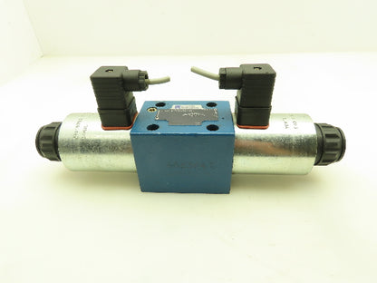Rexroth 5-4WE 10 E33/CG24N9K4 Hydraulic Directional Solenoid Spool Valve 24VDC
