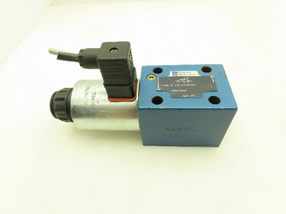Rexroth 5-4WE 10 C33/CG24N9K4 Hydraulic Directional Solenoid Spool Valve 24VDC