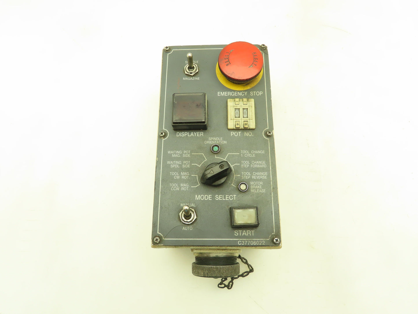 Daewoo C37706022 Fanuc Teach Pendant CNC Remote Spindle Tool Changer