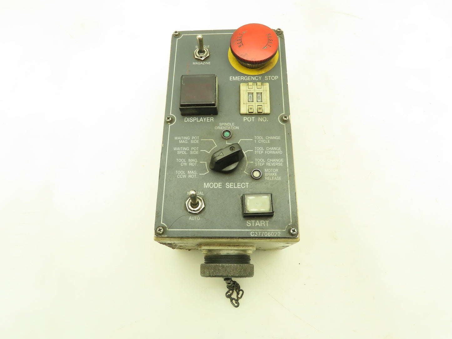 Daewoo C37706022 Fanuc Teach Pendant CNC Remote Spindle Tool Changer