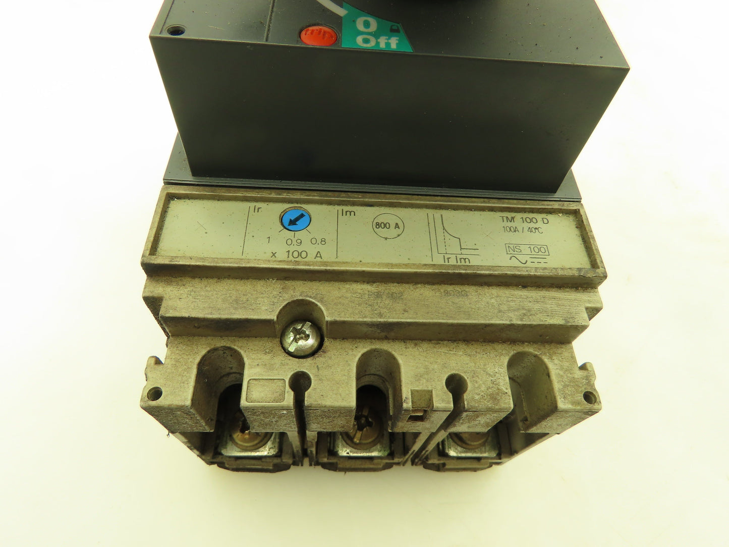 Schneider Square D TM100D 100A Circuit Breaker 3Ph 80-100A Disconnect Handle