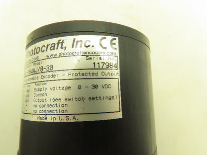 Photocraft RL-P64AJ/8-30 Incremental Shaft Encoder 8-30VDC