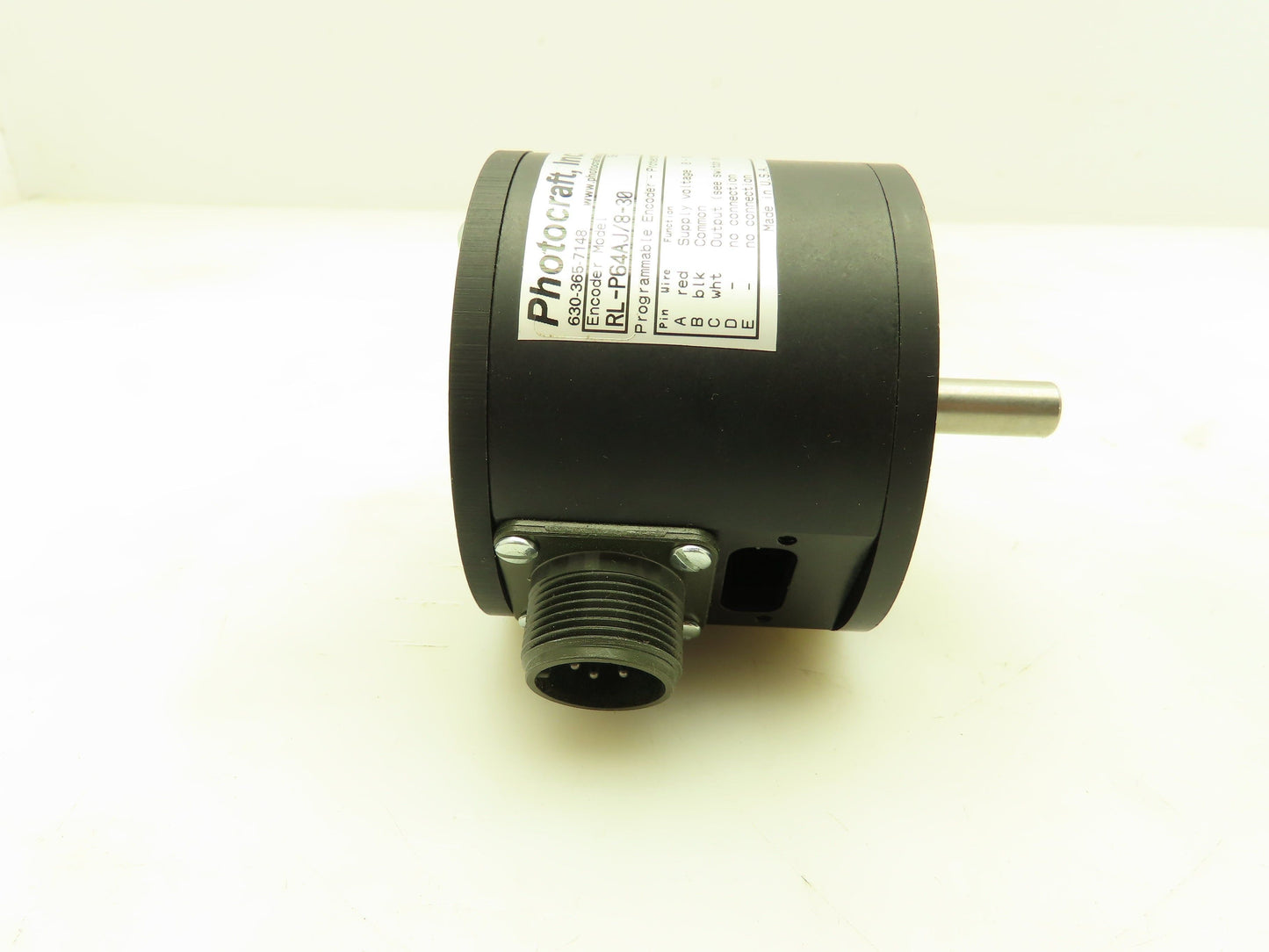Photocraft RL-P64AJ/8-30 Incremental Shaft Encoder 8-30VDC