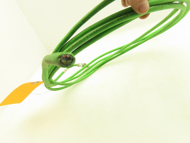 Siemens Profinet Cable 11'+ Cat 5 W/RJ45 Connector Industrial Trailing Lot of 9