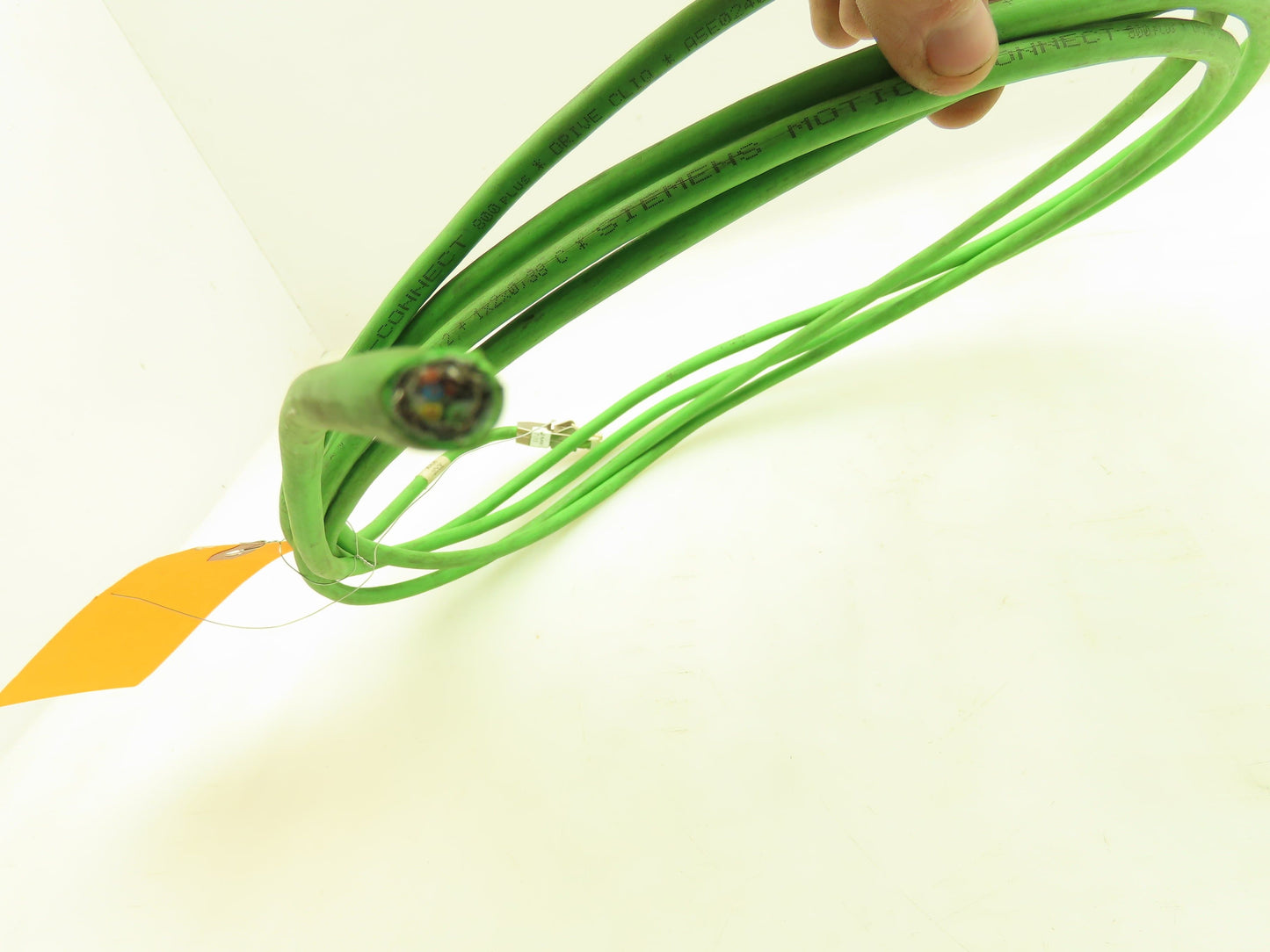 Siemens Profinet Cable 11'+ Cat 5 W/RJ45 Connector Industrial Trailing Lot of 9