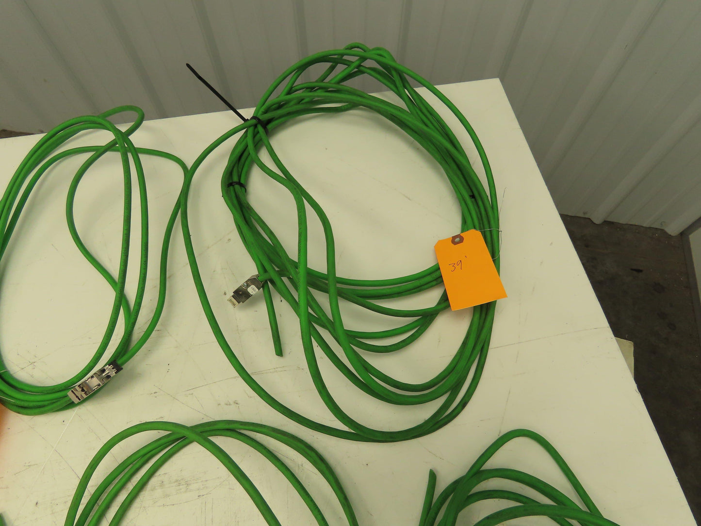 Siemens Profinet Cable 11'+ Cat 5 W/RJ45 Connector Industrial Trailing Lot of 9
