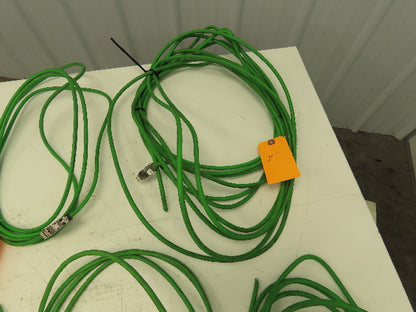 Siemens Profinet Cable 11'+ Cat 5 W/RJ45 Connector Industrial Trailing Lot of 9