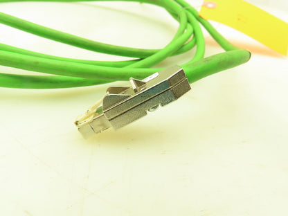 Siemens Profinet Cable 11'+ Cat 5 W/RJ45 Connector Industrial Trailing Lot of 9