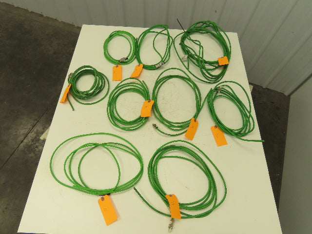 Siemens Profinet Cable 11'+ Cat 5 W/RJ45 Connector Industrial Trailing Lot of 9