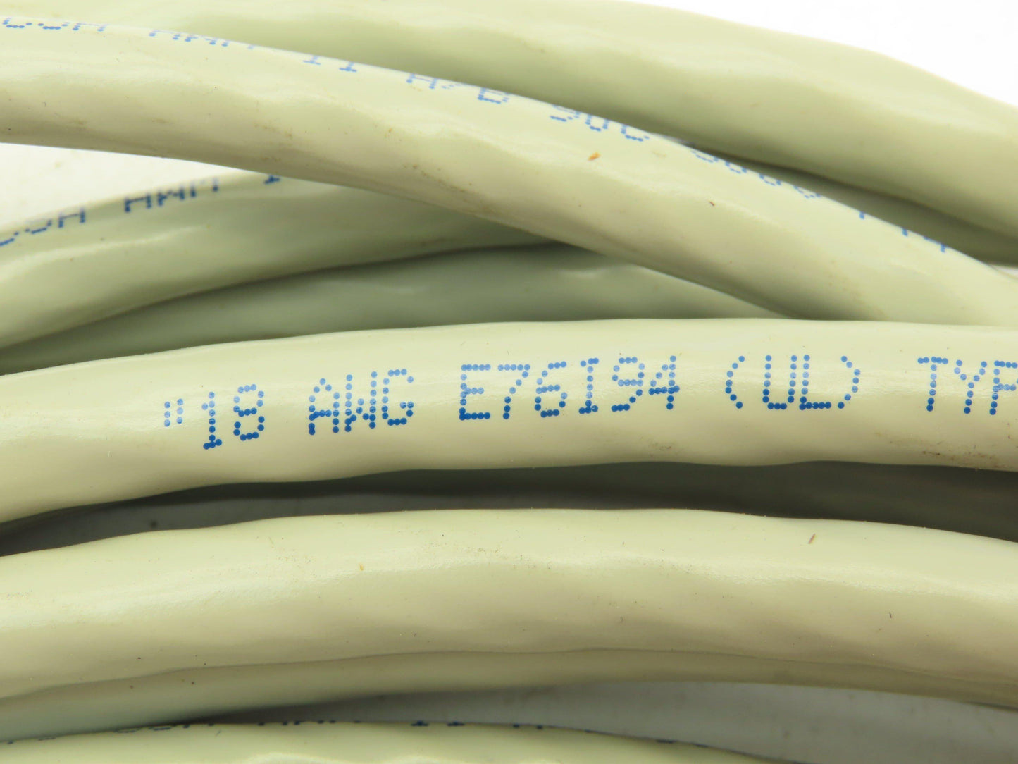 Type CL2 AWM 2464 Foil Shielded Control Cable 9C 18 AWG Wire FT4 300V 75'