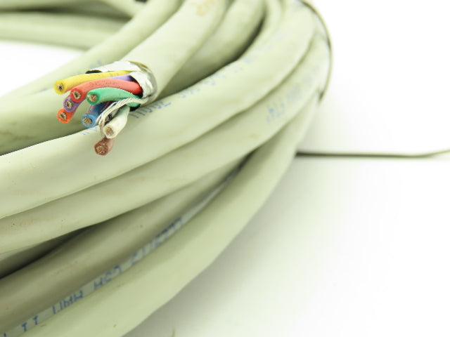 Type CL2 AWM 2464 Foil Shielded Control Cable 9C 18 AWG Wire FT4 300V 75'