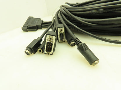 Cybex CWSUF-20G Computer Cable CWSUF SUN Keyboard Mouse VGA Video 20FT