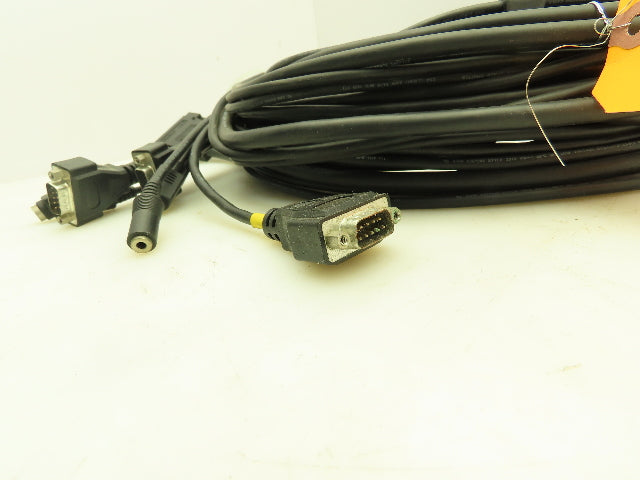 Cybex CWSUF-20G Computer Cable CWSUF SUN Keyboard Mouse VGA Video 20FT