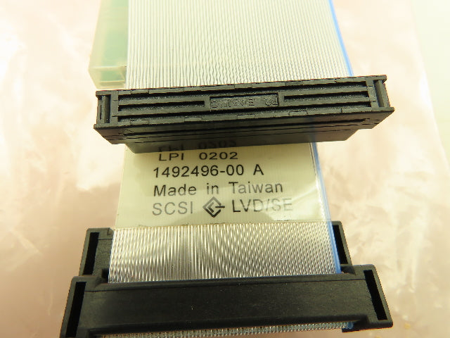 Adaptec 1492496-00 Internal Cable SCSI Ultra160 HD68M 68-pin Terminator Lot of 2