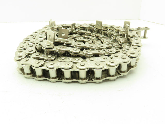 Tsubaki RS60-NP-12L22LK1 Roller Chain #60 Riveted 3/4" Pitch K1 Attachment 8' 6"
