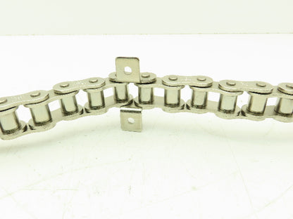 Tsubaki RS60-NP-12L22LK1 Roller Chain #60 Riveted 3/4" Pitch K1 Attachment 8' 6"