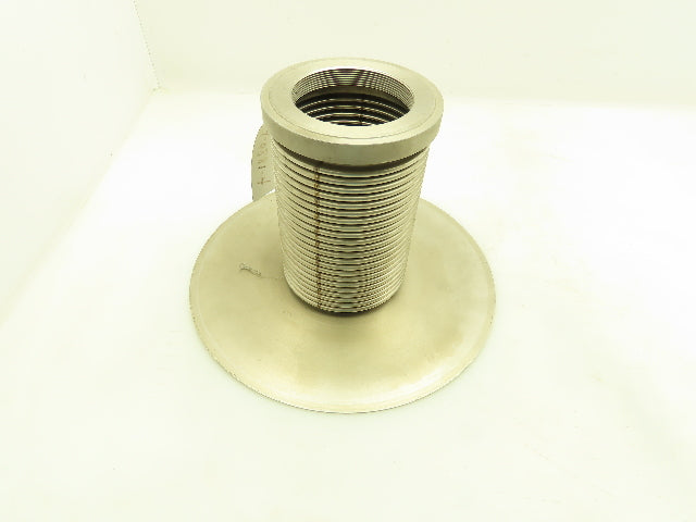 Bellows Safety Relief Valve Internal Part 6" Inlet 8" Outlet Stainless Belllow