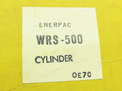 Enerpac WRS-500  Positive Locking Hydraulic Clamp Cylinder Threaded Body 5 Ton