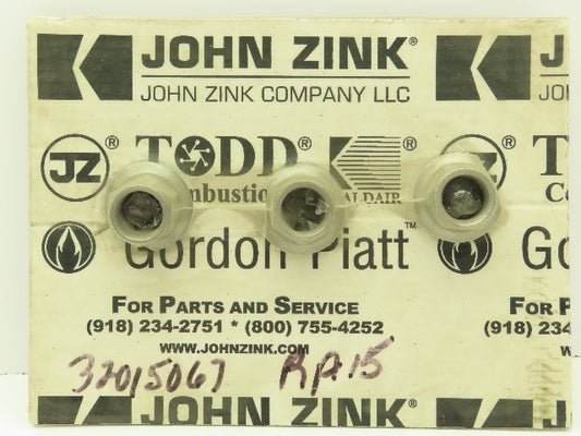 John Zink PH082396 32015067 Gas Flame Burner Replacement Part Lot of 3