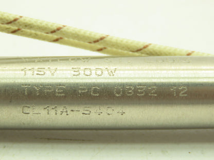 Tempco CL11A-5404 Heating Probe Element 300W 115V Type PC 0832 12