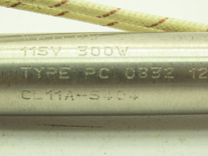 Tempco CL11A-5404 Heating Probe Element 300W 115V Type PC 0832 12
