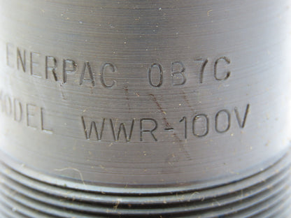 Enerpac WWR-100V Double Acting Right Hand Swing Clamp Cylinder Threaded Body