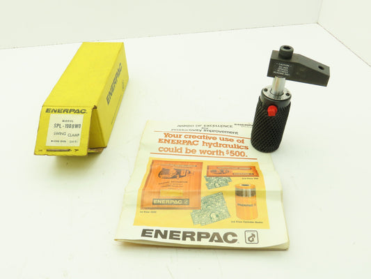 Enerpac SPL-1988W0 Single Acting Left Hand Swing Clamp Cylinder Threaded Body